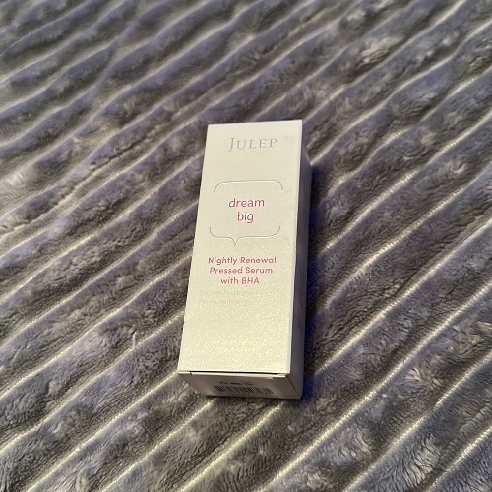 Julep: Dream Big. Nightly Renewal Pressed Serum with BHA.